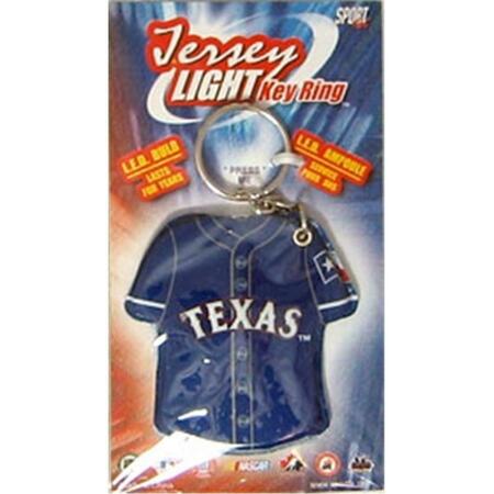 SPORTFX INTERNATIONAL Texas Rangers Keychain - Jersey Keylight 2655112829